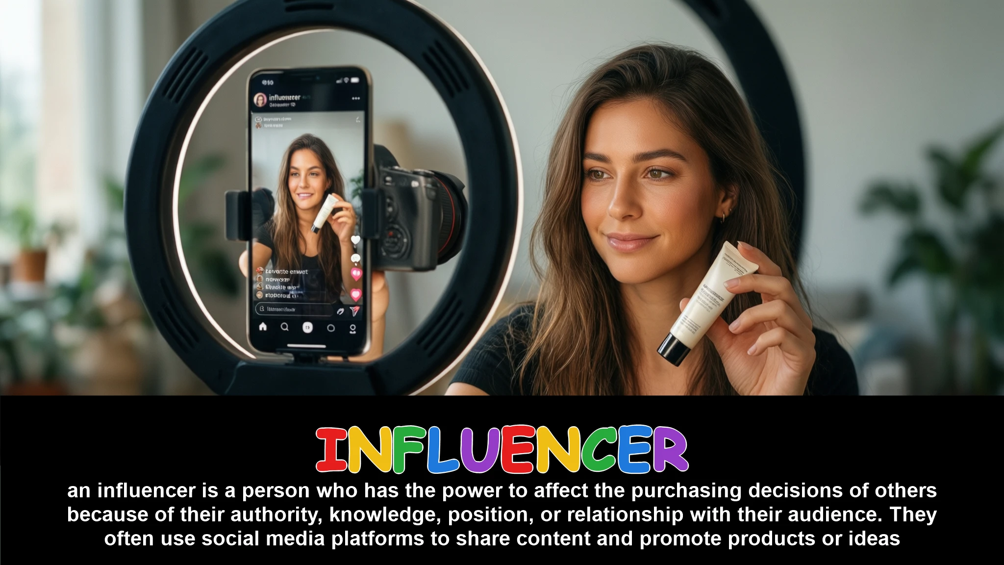 English Illustration for influencer